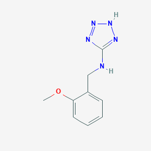 N-[(2-methoxyphenyl)methyl]-2H-tetrazol-5-amine