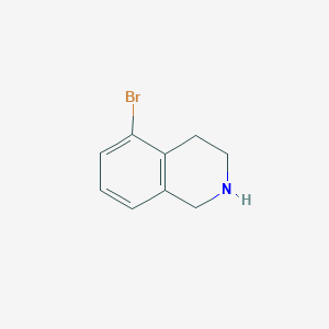 molecular formula C9H10BrN B049506 5-Bromo-1,2,3,4-tetrahydroisoquinoline CAS No. 81237-69-6
