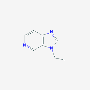 molecular formula C8H9N3 B049508 3-ethyl-3H-imidazo[4,5-c]pyridine CAS No. 120759-66-2