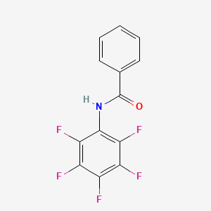 molecular formula C13H6F5NO B4950910 N-(pentafluorophenyl)benzamide 