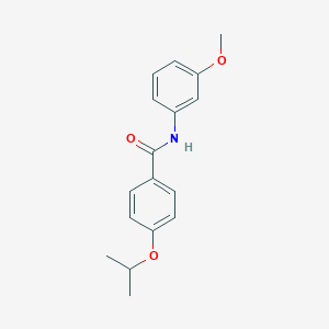 4-isopropoxy-N-(3-methoxyphenyl)benzamide