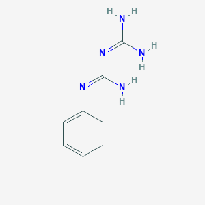 molecular formula C9H13N5 B495218 1-(Diaminomethylidene)-2-(4-methylphenyl)guanidine CAS No. 15233-33-7