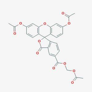 molecular formula C28H20O11 B049534 Cfda-AM CAS No. 124412-00-6