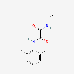 molecular formula C13H16N2O2 B4953937 N'-(2,6-dimethylphenyl)-N-prop-2-enyloxamide 