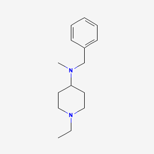 molecular formula C15H24N2 B4953998 N-benzyl-1-ethyl-N-methyl-4-piperidinamine 