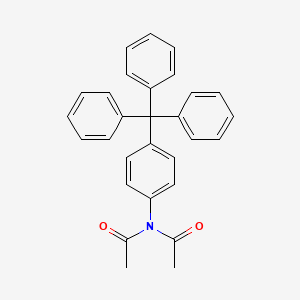 molecular formula C29H25NO2 B4954076 N-acetyl-N-(4-tritylphenyl)acetamide 