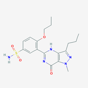 molecular formula C18H23N5O4S B049542 N-desalkyludenafil CAS No. 319491-68-4