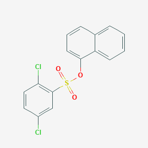 molecular formula C16H10Cl2O3S B4954863 1-naphthyl 2,5-dichlorobenzenesulfonate 