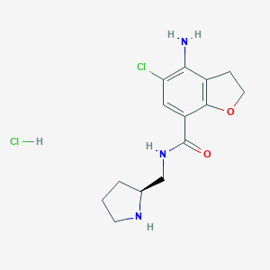 molecular formula C14H19Cl2N3O2 B049553 Adr 851 CAS No. 123805-17-4