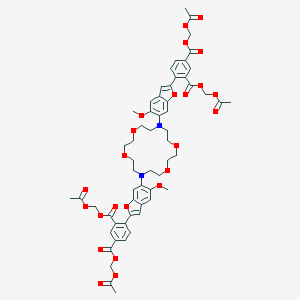molecular formula C58H62N2O24 B049554 Pbfi-AM CAS No. 124549-23-1