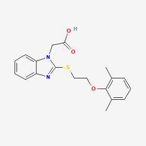 molecular formula C19H20N2O3S B4955494 CRTh2 antagonist 3 