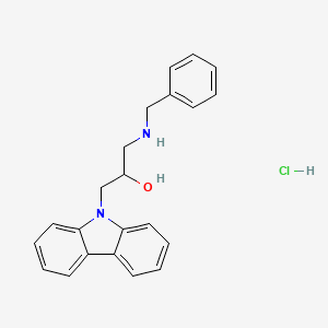 1-(benzylamino)-3-(9H-carbazol-9-yl)-2-propanol hydrochloride
