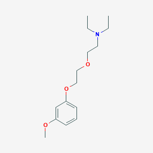 N,N-diethyl-2-[2-(3-methoxyphenoxy)ethoxy]ethanamine