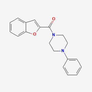 1-(1-benzofuran-2-ylcarbonyl)-4-phenylpiperazine