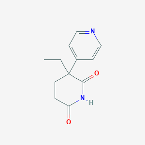 molecular formula C12H14N2O2 B049556 Rogletimide CAS No. 121840-95-7