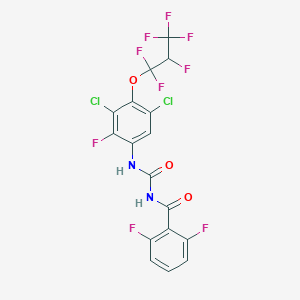 molecular formula C17H7Cl2F9N2O3 B049560 Noviflumuron CAS No. 121451-02-3