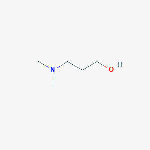 molecular formula C5H13NO B049565 1-Propanol, 3-(dimethylamino)- CAS No. 3179-63-3