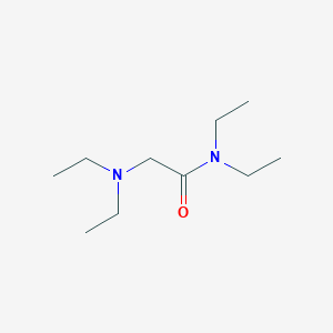 molecular formula C10H22N2O B049571 2-(Diethylamino)-N,N-diethylacetamide CAS No. 27794-54-3