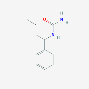 molecular formula C11H16N2O B4957836 1-phenylbutylurea 