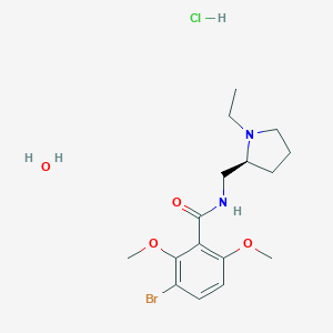 Remoxipride hydrochloride monohydrate