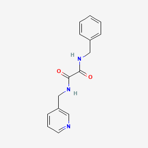 molecular formula C15H15N3O2 B4958868 N-benzyl-N'-(pyridin-3-ylmethyl)ethanediamide 