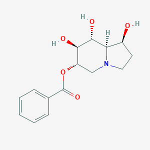 molecular formula C15H19NO5 B049598 Castanospermine ester CAS No. 121104-76-5