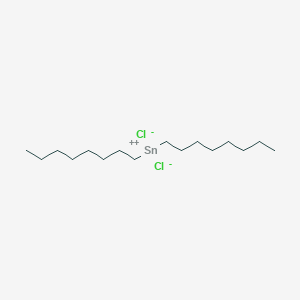 molecular formula C16H34Cl2Sn B049611 Dichlorodioctyltin CAS No. 3542-36-7