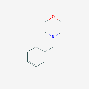 molecular formula C11H19NO B4962433 4-(cyclohex-3-en-1-ylmethyl)morpholine 