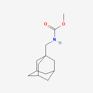 molecular formula C13H21NO2 B4962718 METHYL N-[(ADAMANTAN-1-YL)METHYL]CARBAMATE 