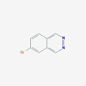 molecular formula C8H5BrN2 B049641 6-Bromophthalazine CAS No. 19064-74-5