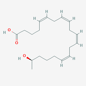 molecular formula C20H32O3 B049644 19(R)-Hete CAS No. 115461-39-7