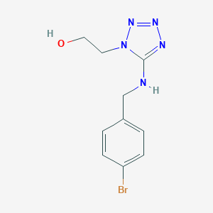 2-{5-[(4-bromobenzyl)amino]-1H-tetraazol-1-yl}ethanol