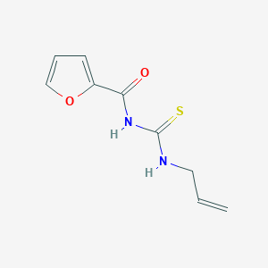 molecular formula C9H10N2O2S B4964993 N-(prop-2-enylcarbamothioyl)furan-2-carboxamide 