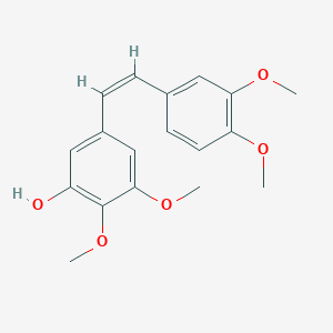 molecular formula C18H20O5 B049652 Combretastatin A5 CAS No. 117048-60-9