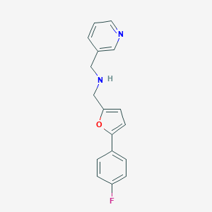 {[5-(4-Fluorophenyl)-2-furyl]methyl}(pyridin-3-ylmethyl)amine