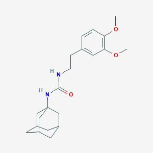 molecular formula C21H30N2O3 B496574 N-(1-ADAMANTYL)-N'-(3,4-DIMETHOXYPHENETHYL)UREA CAS No. 372507-41-0