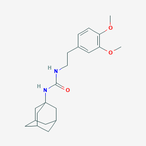 Urea, 1-(adamantan-1-yl)-3-[2-(3,4-dimethoxyphenyl)ethyl]-