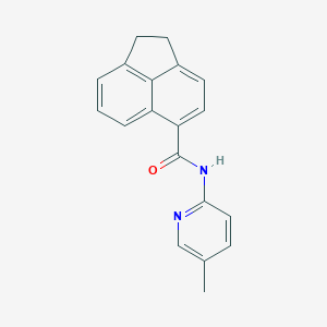 N-(5-methyl-2-pyridinyl)-1,2-dihydro-5-acenaphthylenecarboxamide