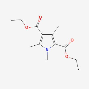 B4965795 diethyl 1,3,5-trimethyl-1H-pyrrole-2,4-dicarboxylate CAS No. 5462-32-8