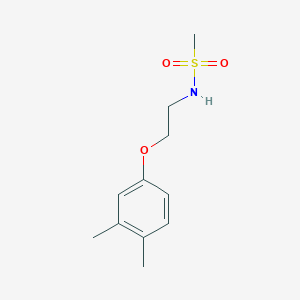 N-[2-(3,4-dimethylphenoxy)ethyl]methanesulfonamide