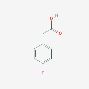molecular formula C8H7FO2 B049661 4-氟苯乙酸 CAS No. 405-50-5