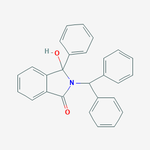 molecular formula C27H21NO2 B496635 2-Benzhydryl-3-hydroxy-3-phenyl-1-isoindolinone 