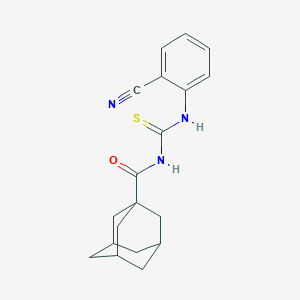 N-(1-adamantylcarbonyl)-N'-(2-cyanophenyl)thiourea