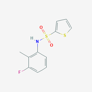 N-(3-fluoro-2-methylphenyl)thiophene-2-sulfonamide