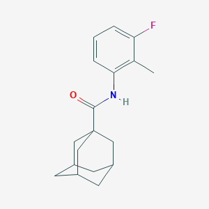 N-(3-fluoro-2-methylphenyl)adamantane-1-carboxamide
