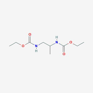 molecular formula C9H18N2O4 B4967868 Diethyl propane-1,2-diylbiscarbamate 
