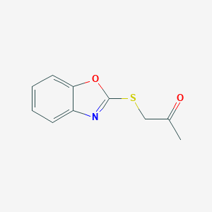 1-(Benzoxazol-2-ylthio)-propan-2-one