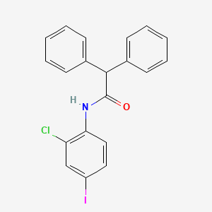 N-(2-chloro-4-iodophenyl)-2,2-diphenylacetamide