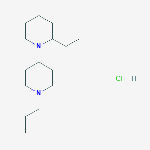 2-ethyl-1'-propyl-1,4'-bipiperidine hydrochloride