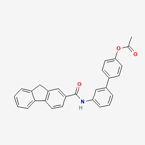 3'-[(9H-fluoren-2-ylcarbonyl)amino]-4-biphenylyl acetate